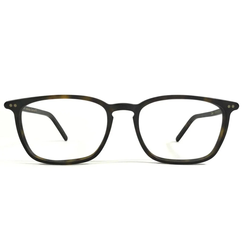 Lunor Eyeglasses Frames A5 Mod.606 col.02m Brown Tortoise Full Rim 54-18-146
